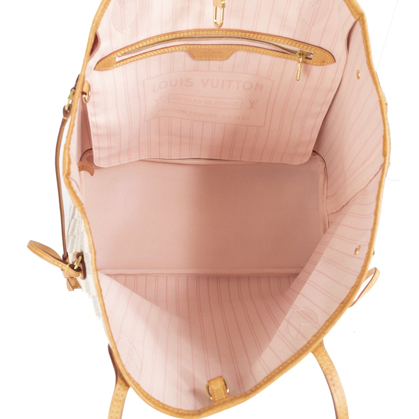 Louis Vuitton 2019 Damier Azur Neverfull MM