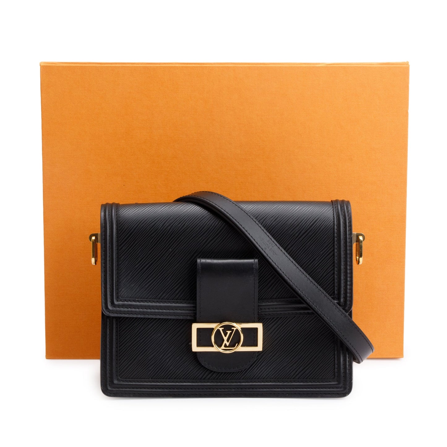 Louis Vuitton 2020 Black Epi Leather Dauphine MM