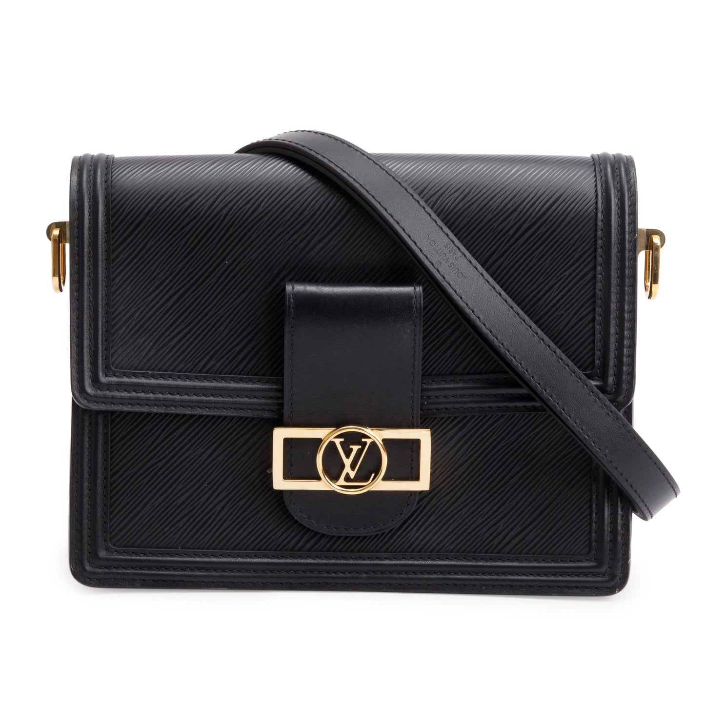 Louis Vuitton 2020 Black Epi Leather Dauphine MM