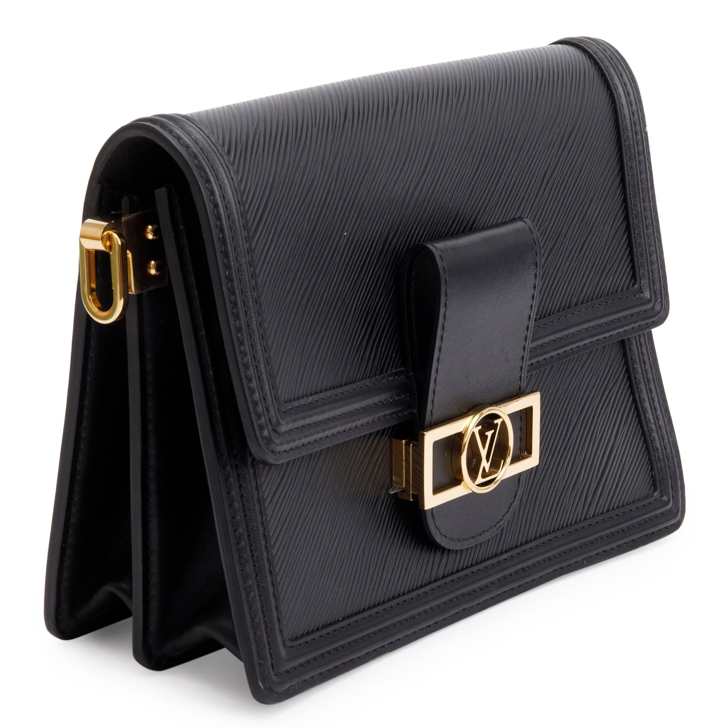 Louis Vuitton 2020 Black Epi Leather Dauphine MM