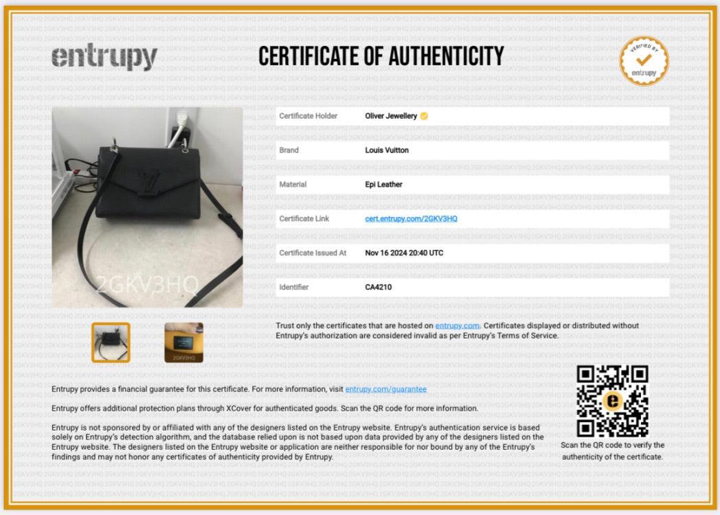 Louis Vuitton 2020 Black Epi Leather Grenelle PM Bag