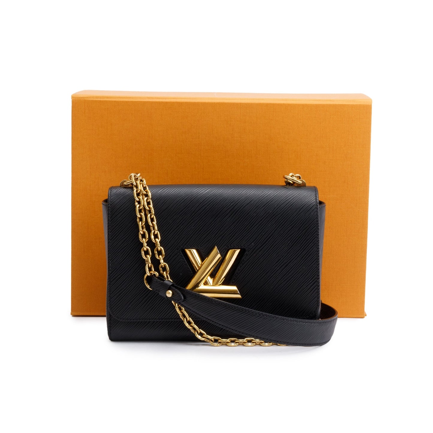Louis Vuitton 2020 Black Epi Leather Twist MM Bag