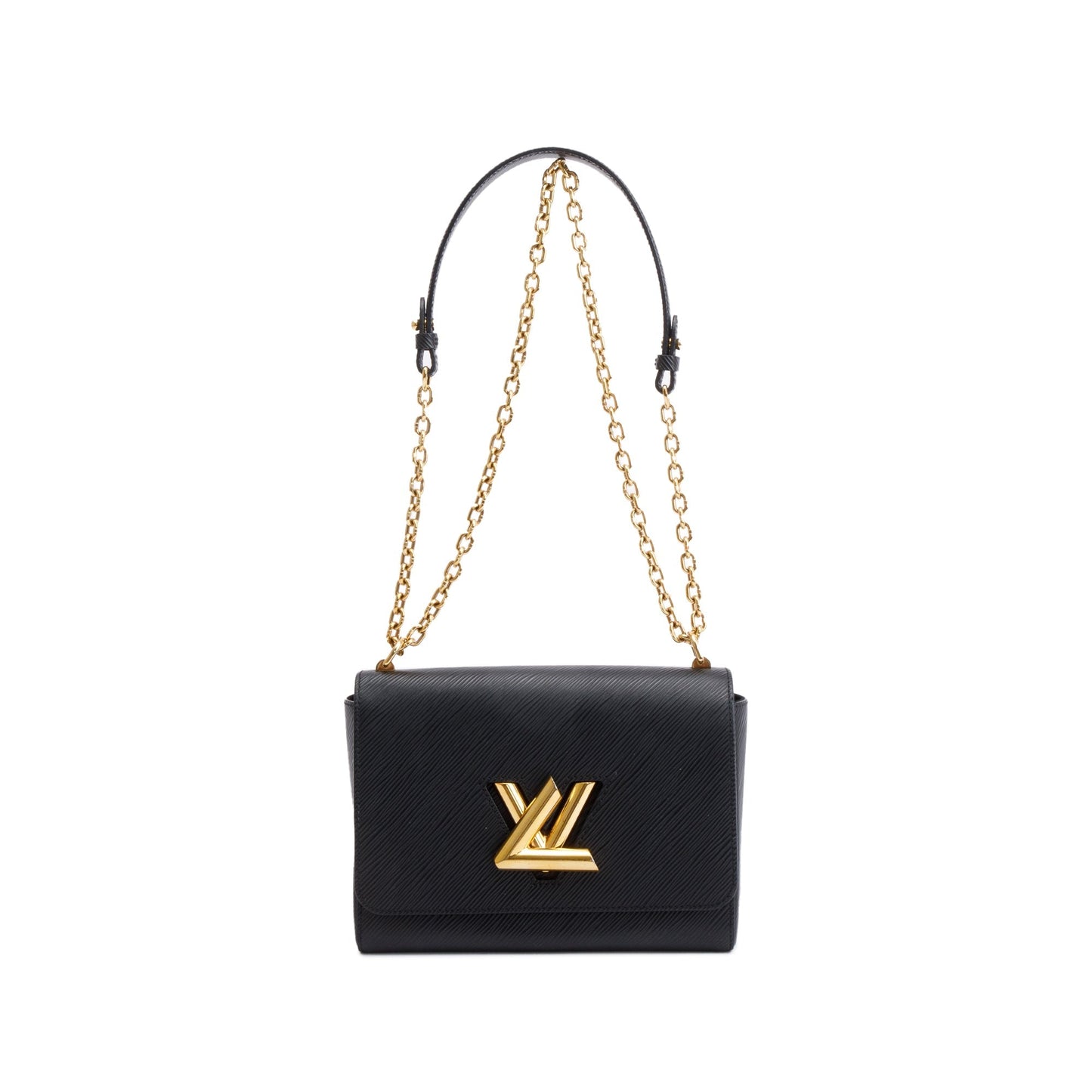 Louis Vuitton 2020 Black Epi Leather Twist MM Bag
