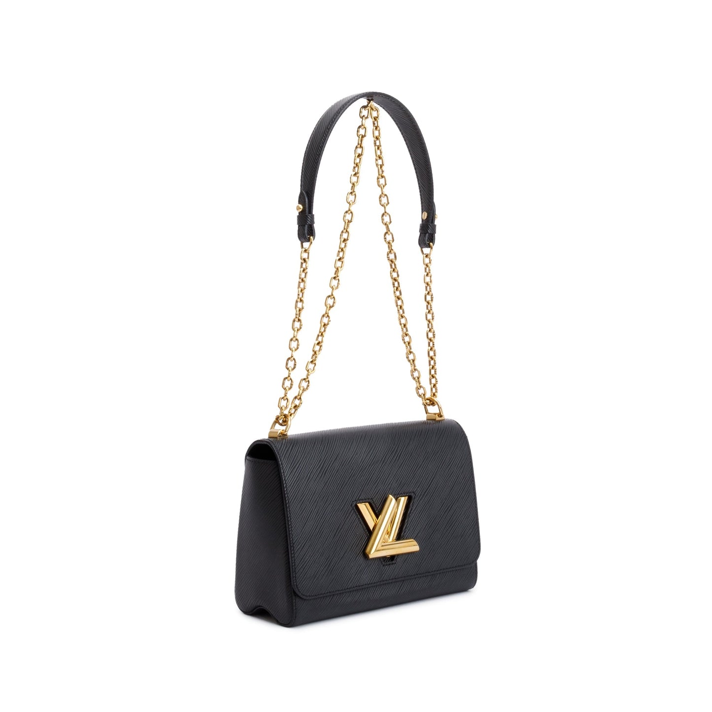 Louis Vuitton 2020 Black Epi Leather Twist MM Bag