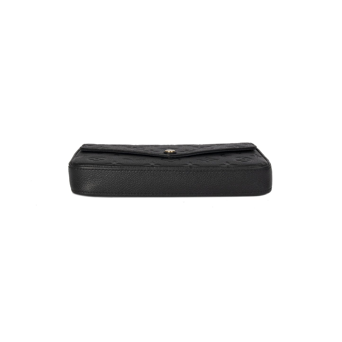 Louis Vuitton 2020 Black Monogram Empreinte Felicie Pochette Bag