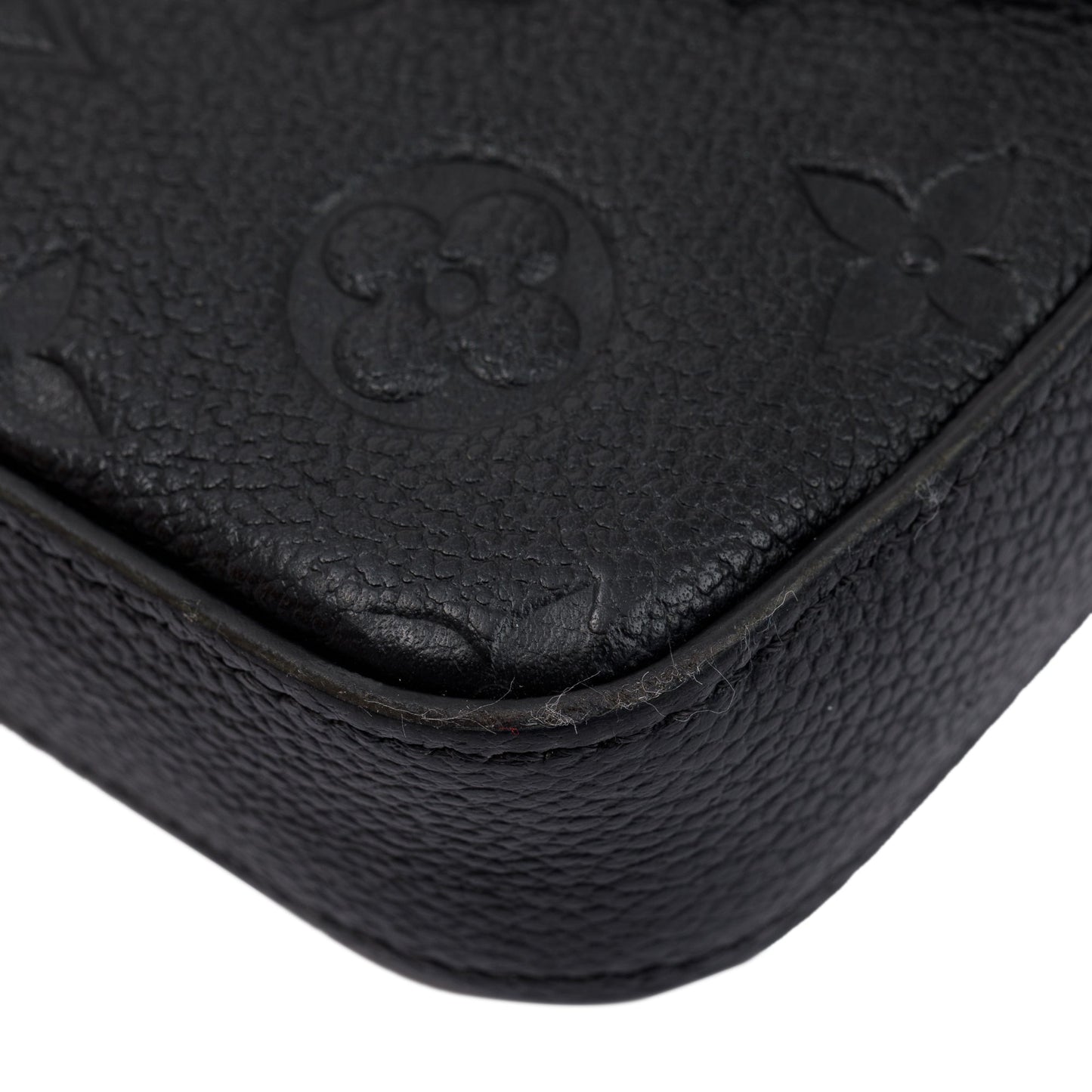 Louis Vuitton 2020 Black Monogram Empreinte Felicie Pochette Bag