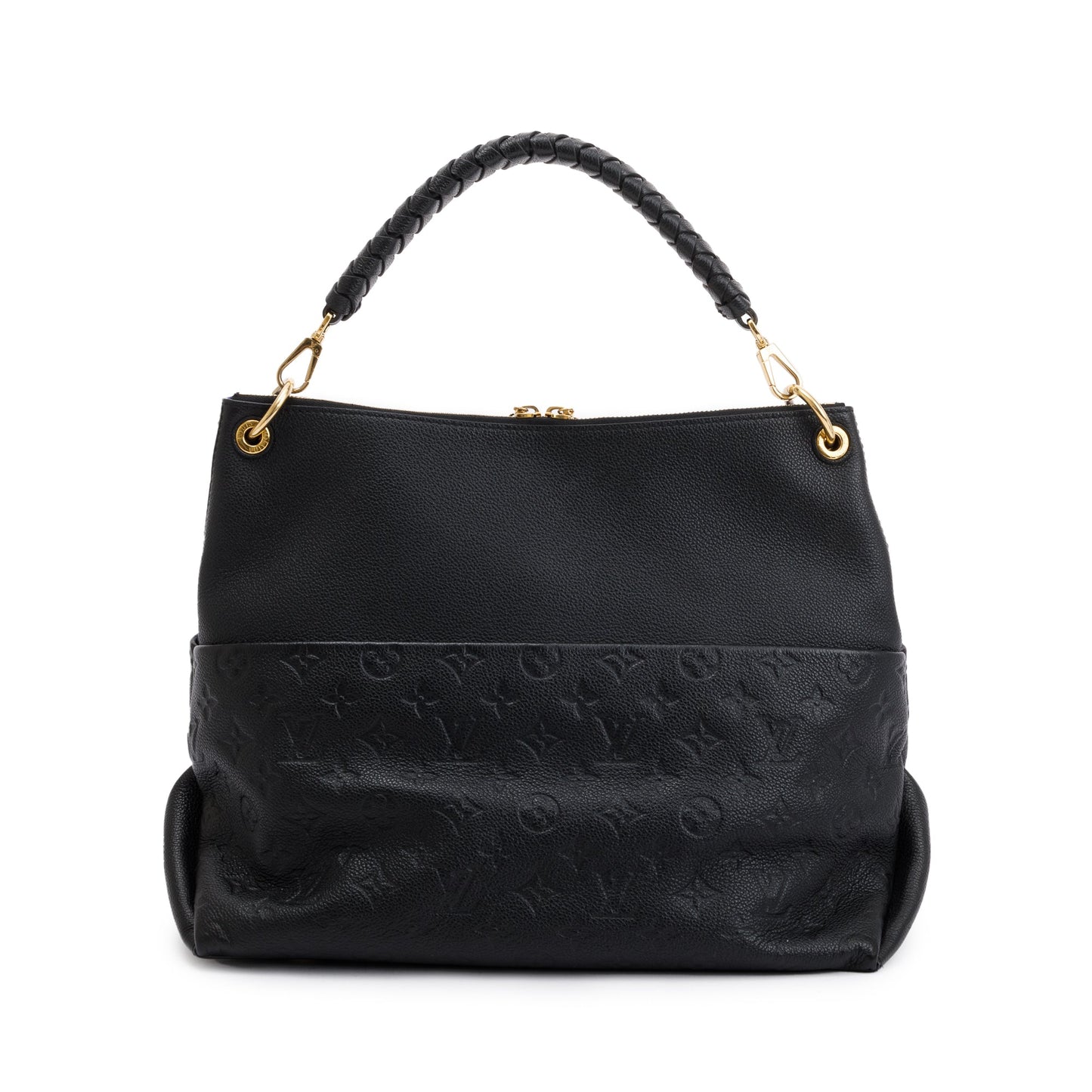 Louis Vuitton 2020 Black Monogram Empreinte Maida Hobo Bag