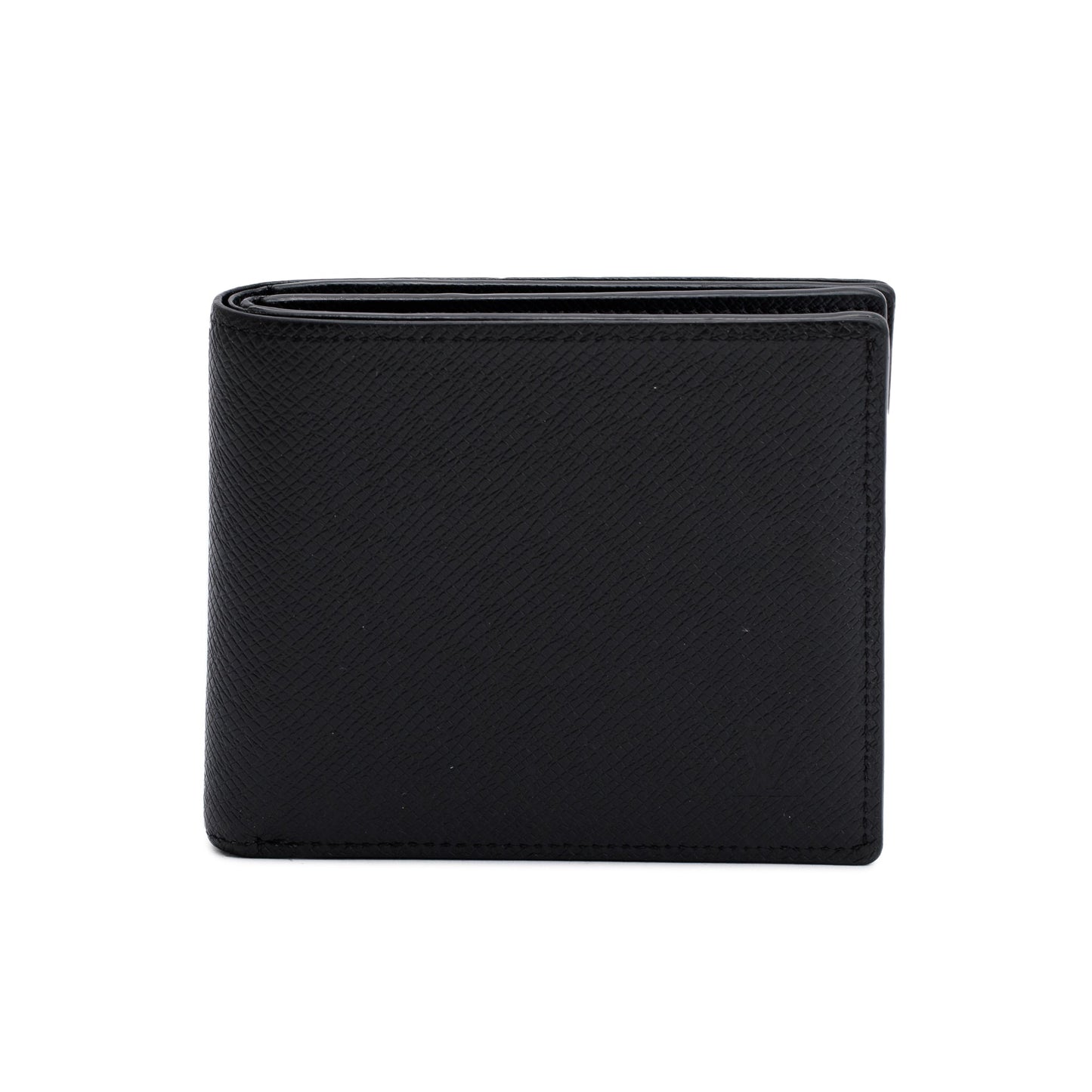 Louis Vuitton 2020 Black Taiga Leather Amerigo Wallet
