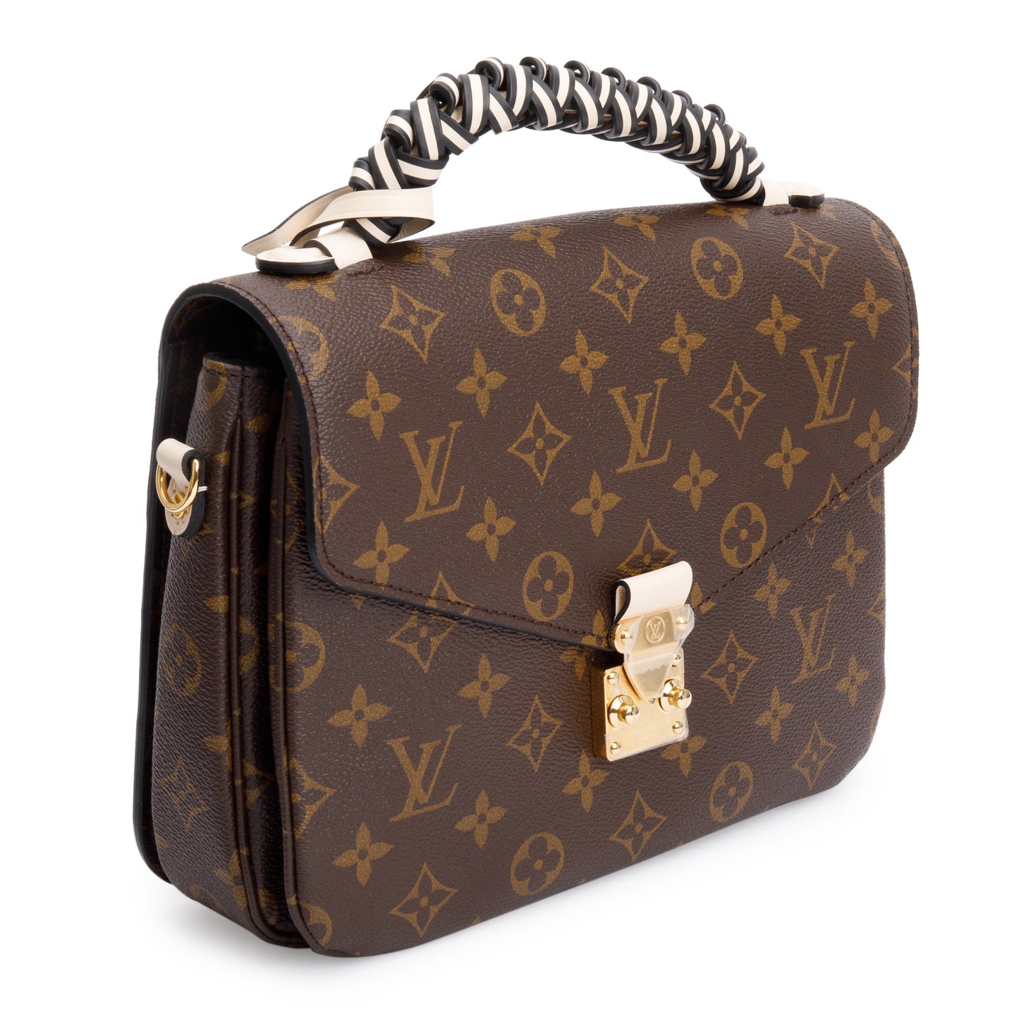Louis Vuitton 2020 Braided Handle Monogram Pochette Metis