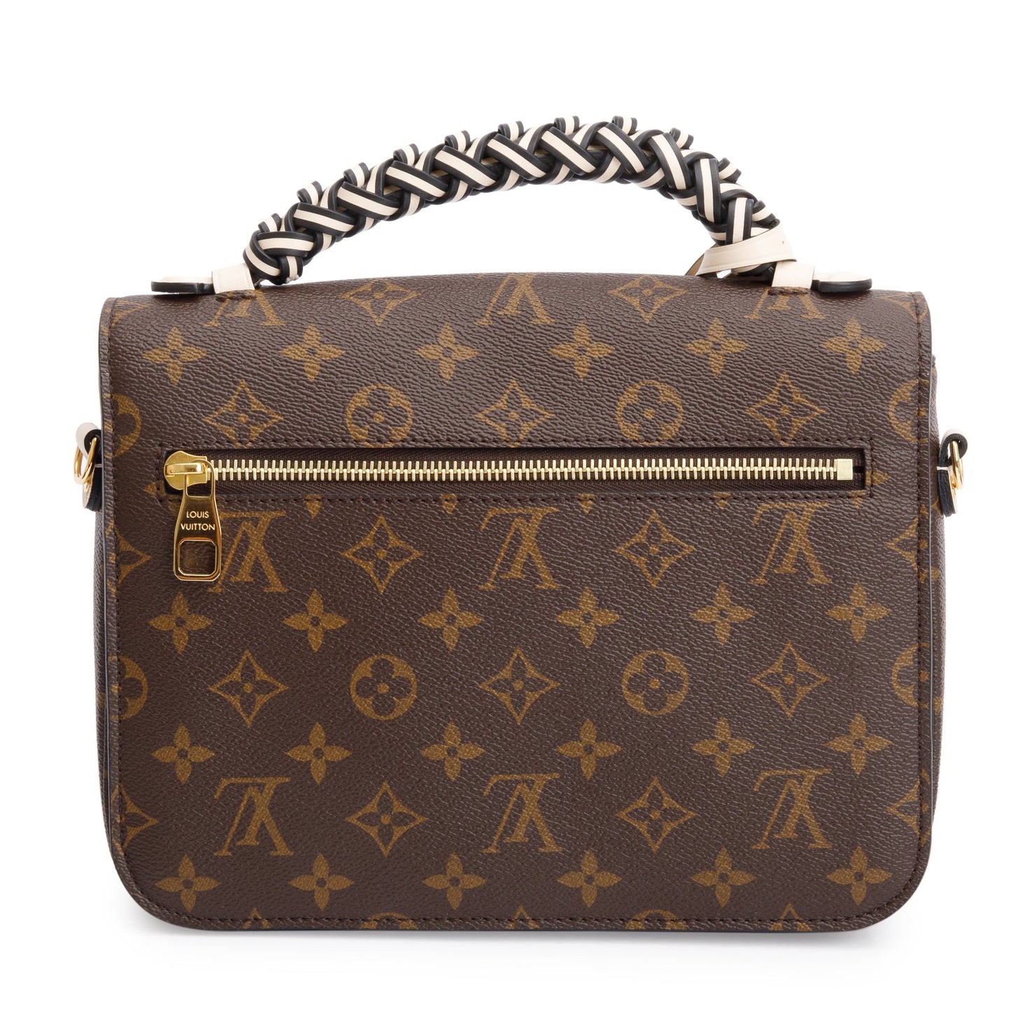 Louis Vuitton 2020 Braided Handle Monogram Pochette Metis