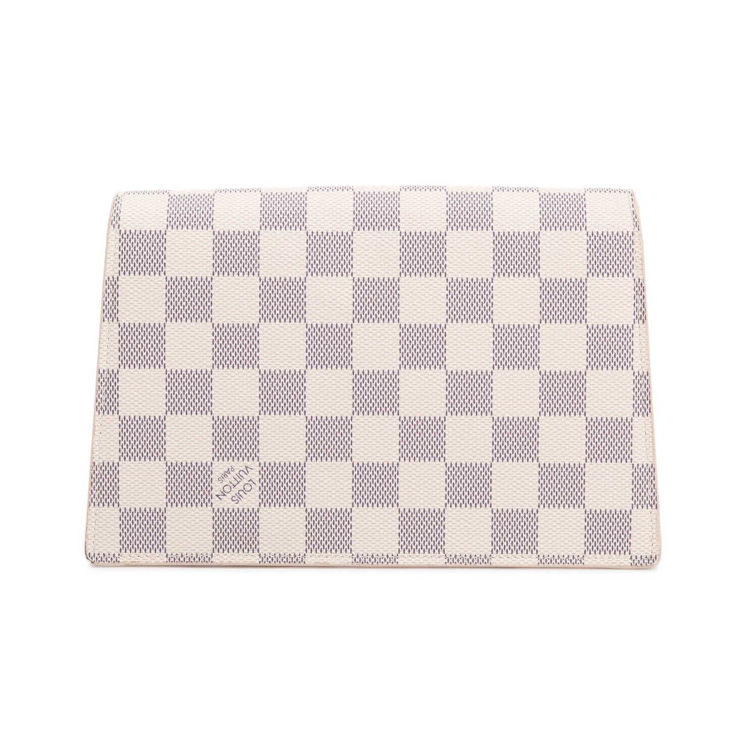 Louis Vuitton 2020 Damier Azur Croisette Chain Wallet