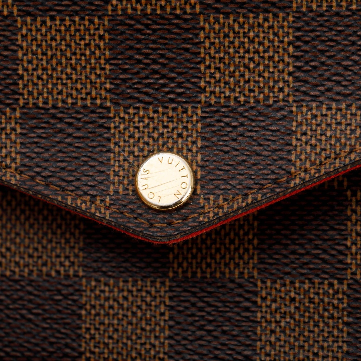 Louis Vuitton 2020 Damier Ebene Felicie Pochette Bag