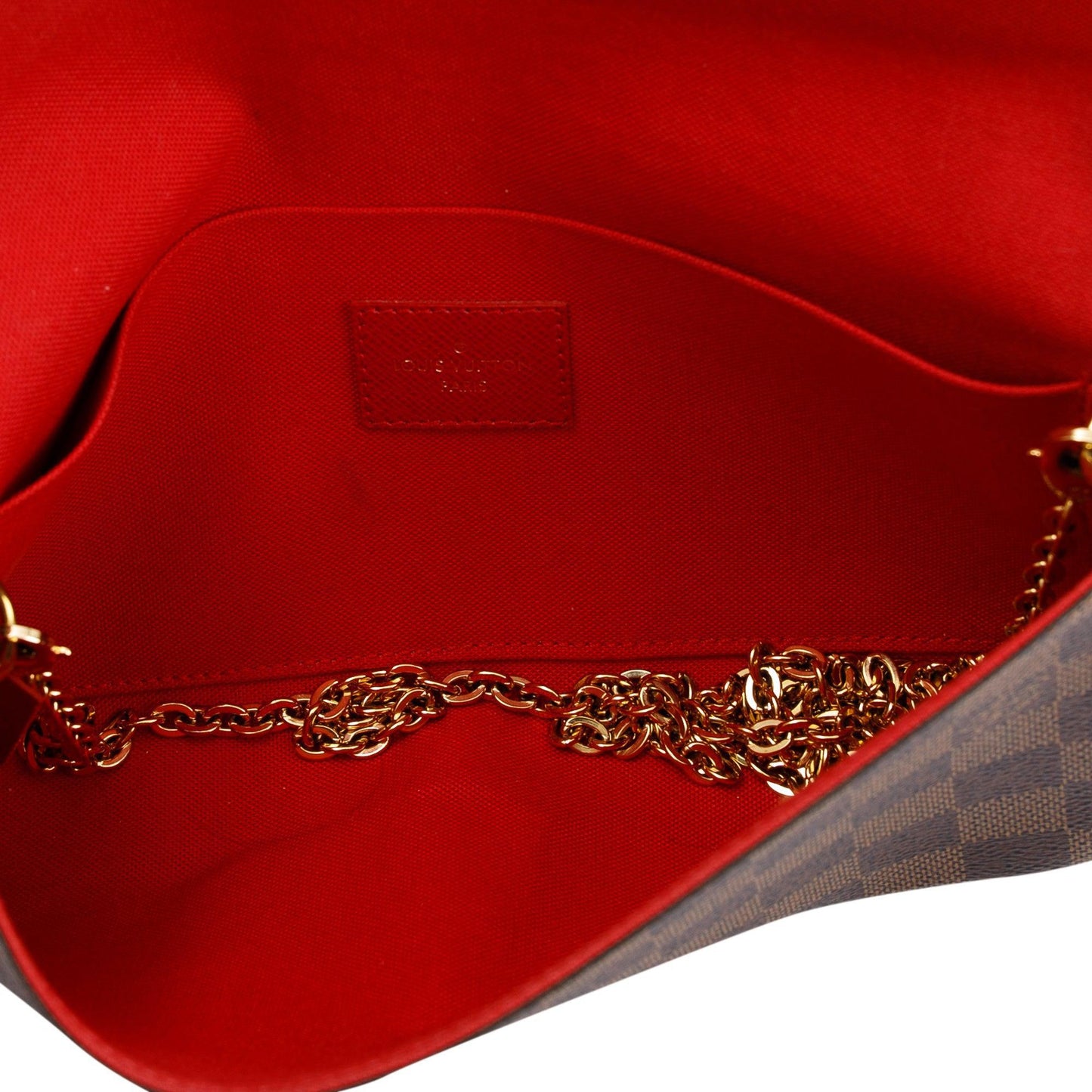 Louis Vuitton 2020 Damier Ebene Felicie Pochette Bag