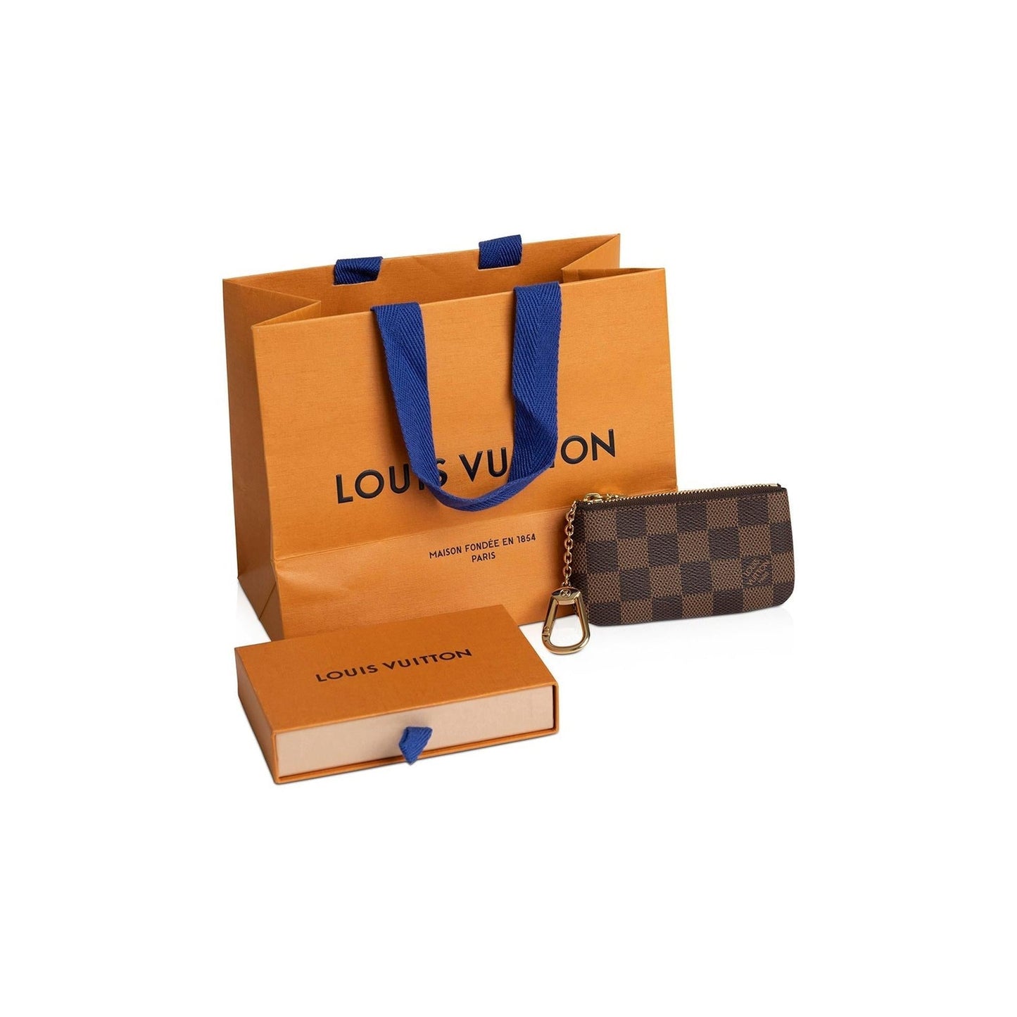 Louis Vuitton 2020 Damier Ebene Key Pouch