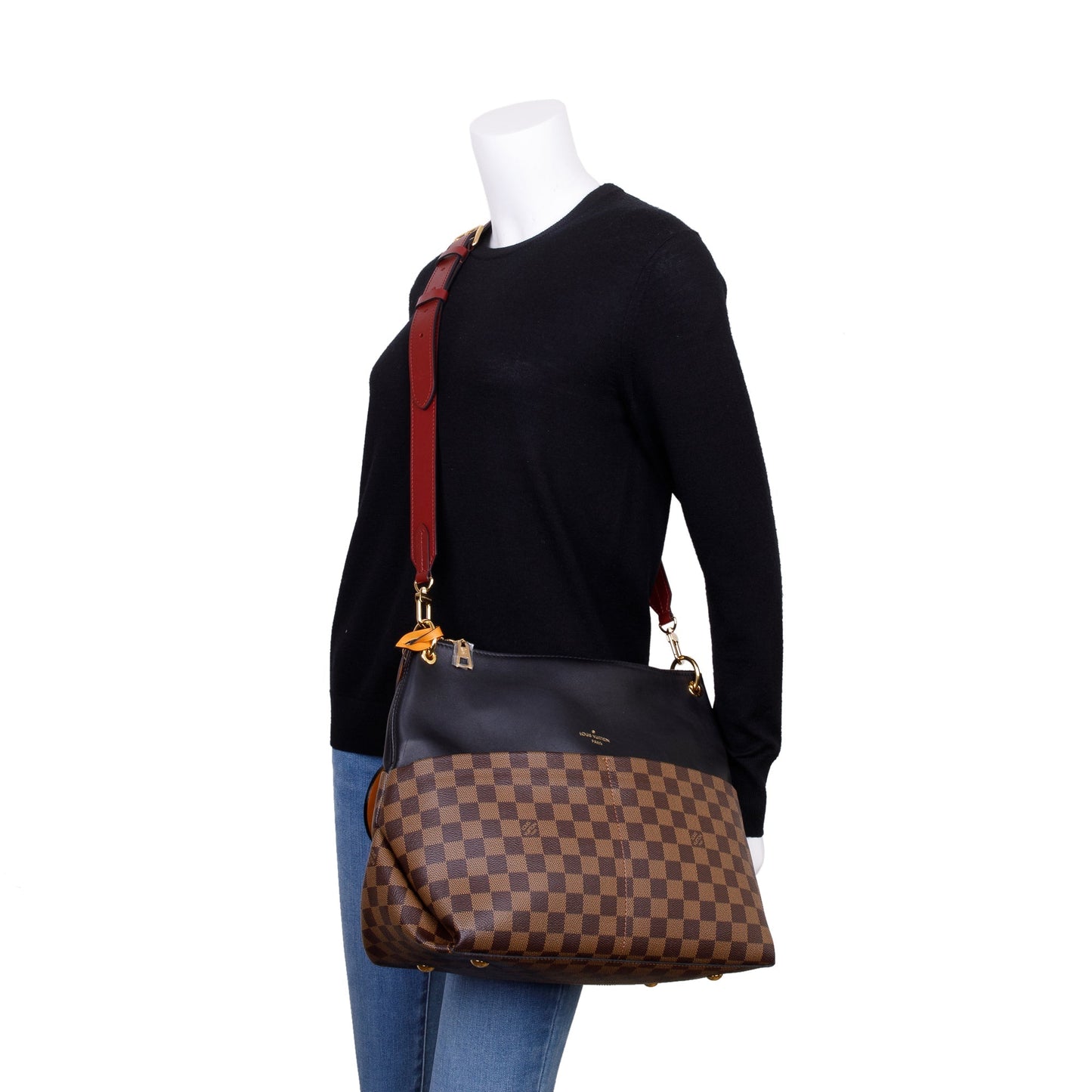 Louis Vuitton 2020 Damier Ebene Maida Hobo