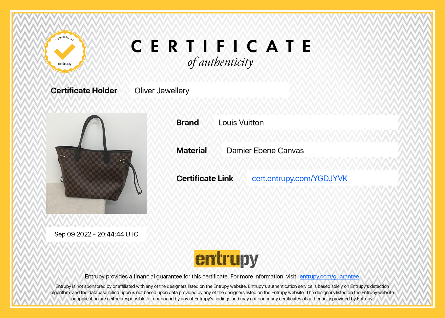 Louis Vuitton 2020 Damier Ebene Neverfull MM