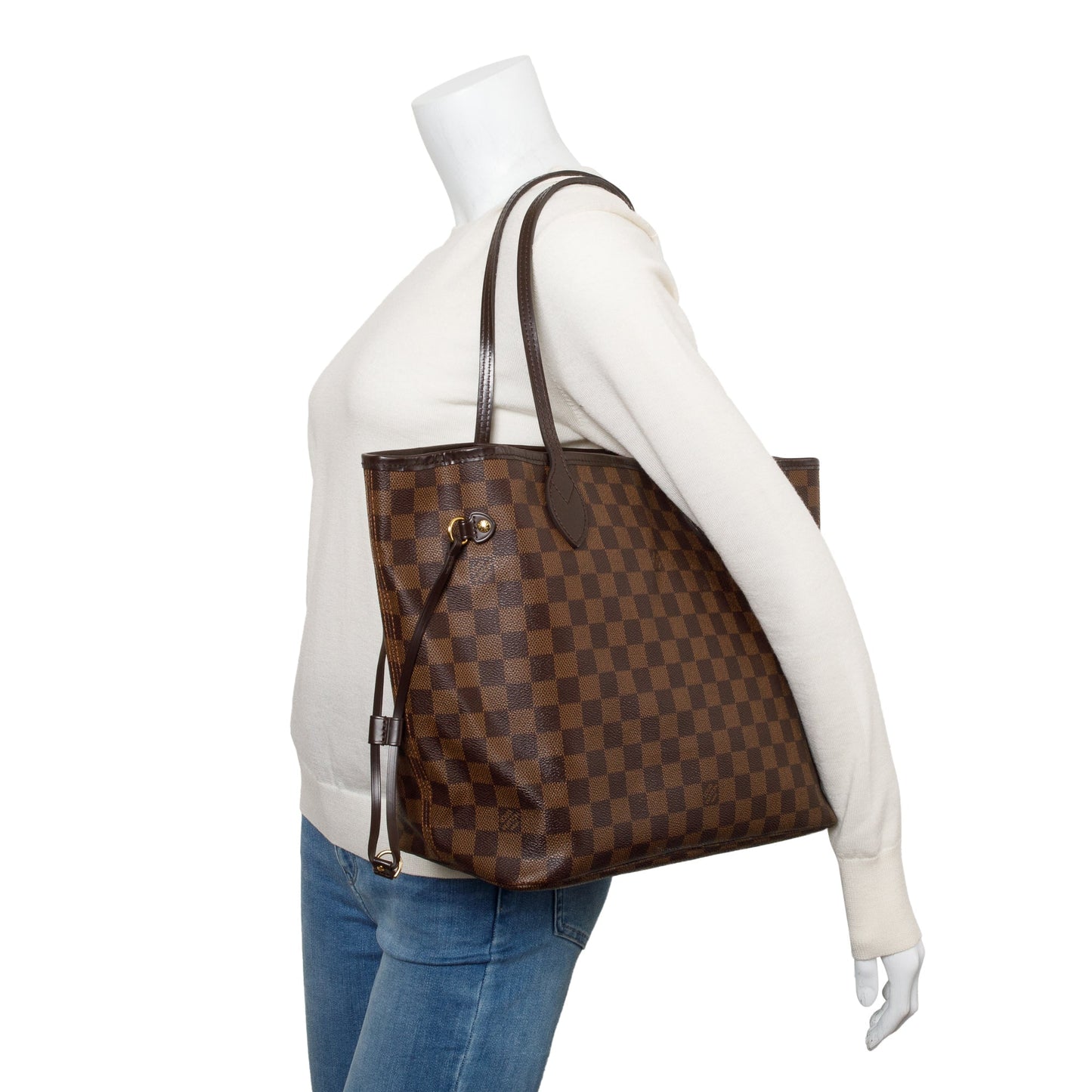 Louis Vuitton 2020 Damier Ebene Neverfull MM