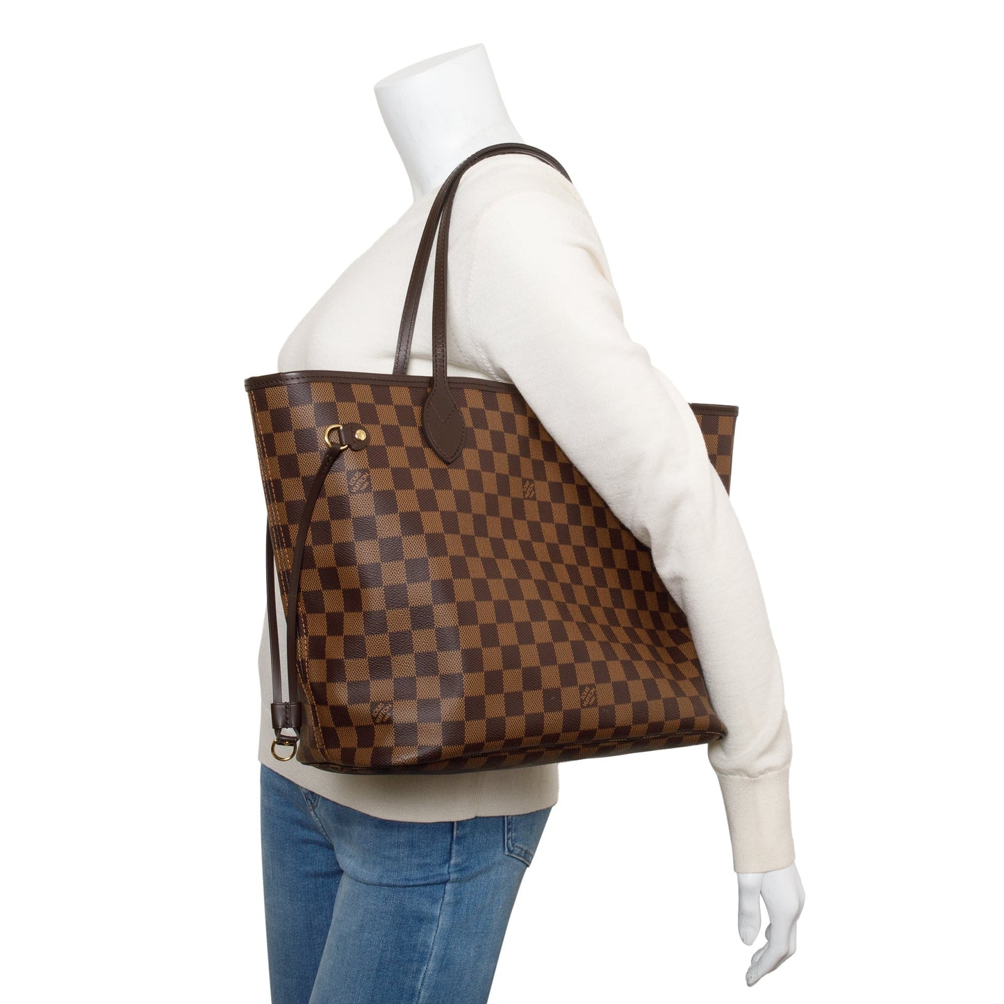 Louis Vuitton 2020 Damier Ebene Neverfull MM