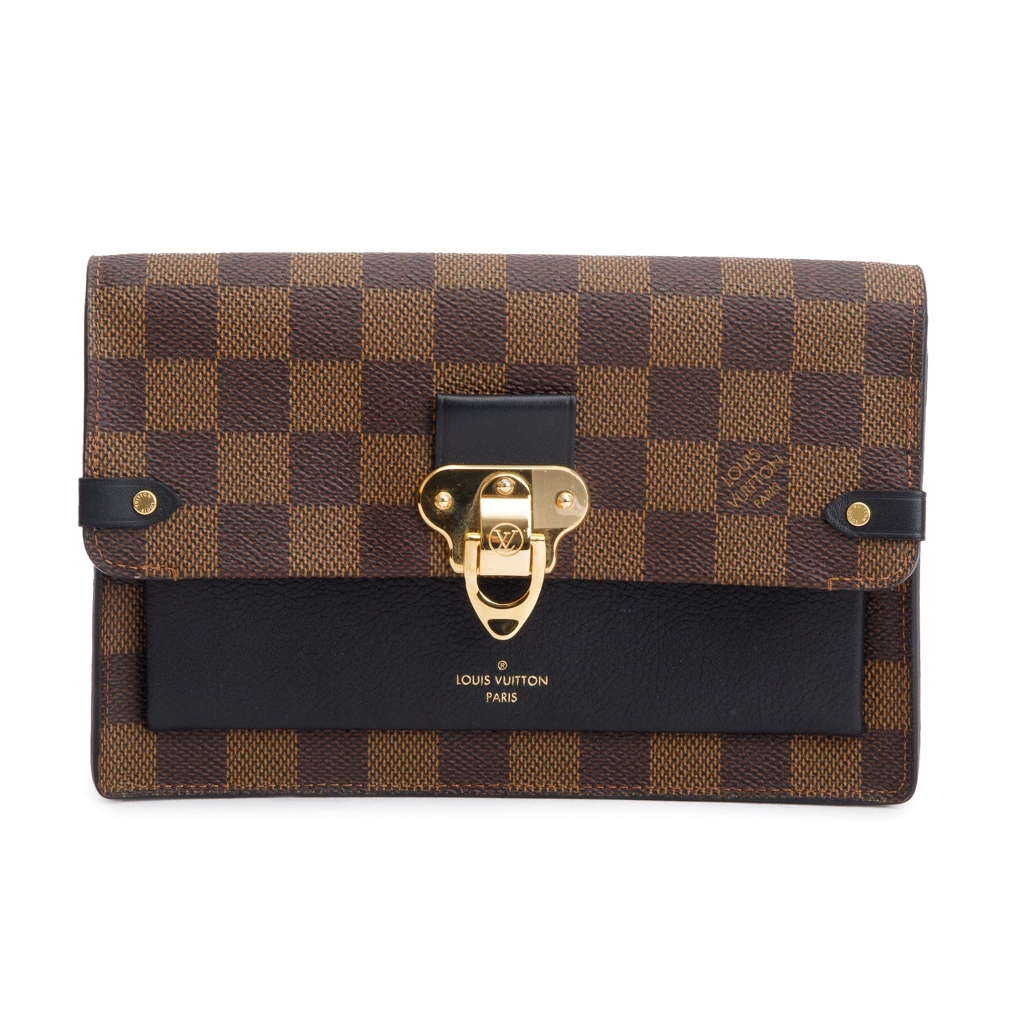 Louis Vuitton 2020 Damier Ebene Vavin Chain Wallet
