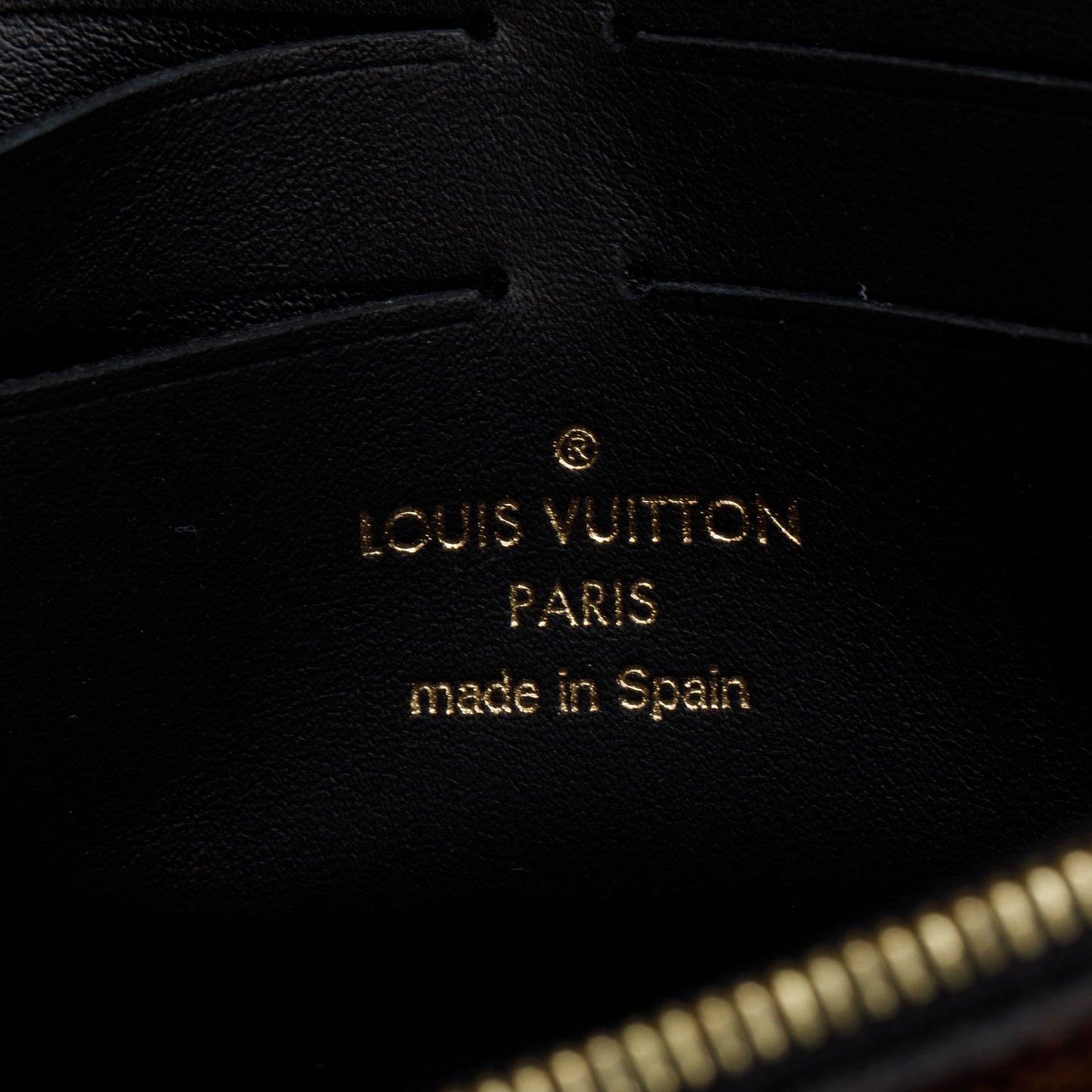 Louis Vuitton 2020 Damier Ebene Vavin Chain Wallet