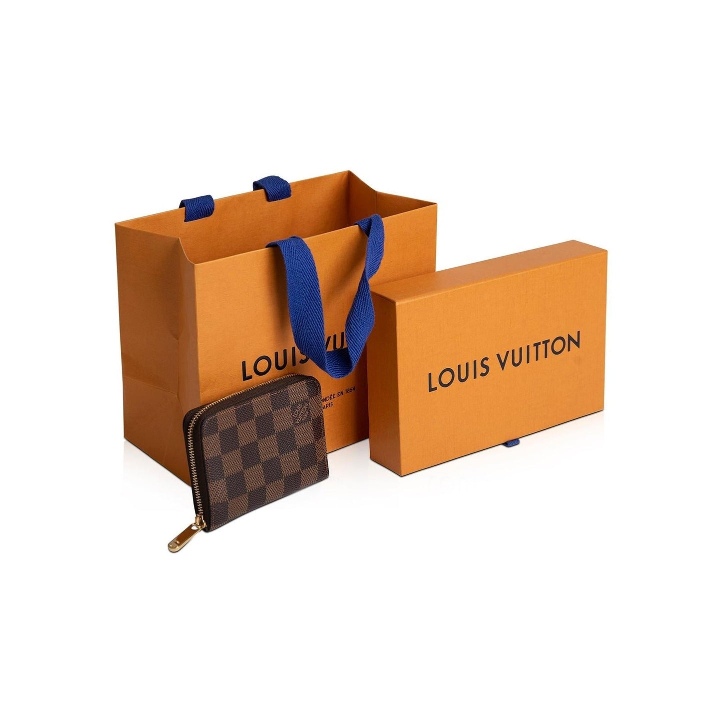 Louis Vuitton 2020 Damier Ebene Zippy Coin Purse