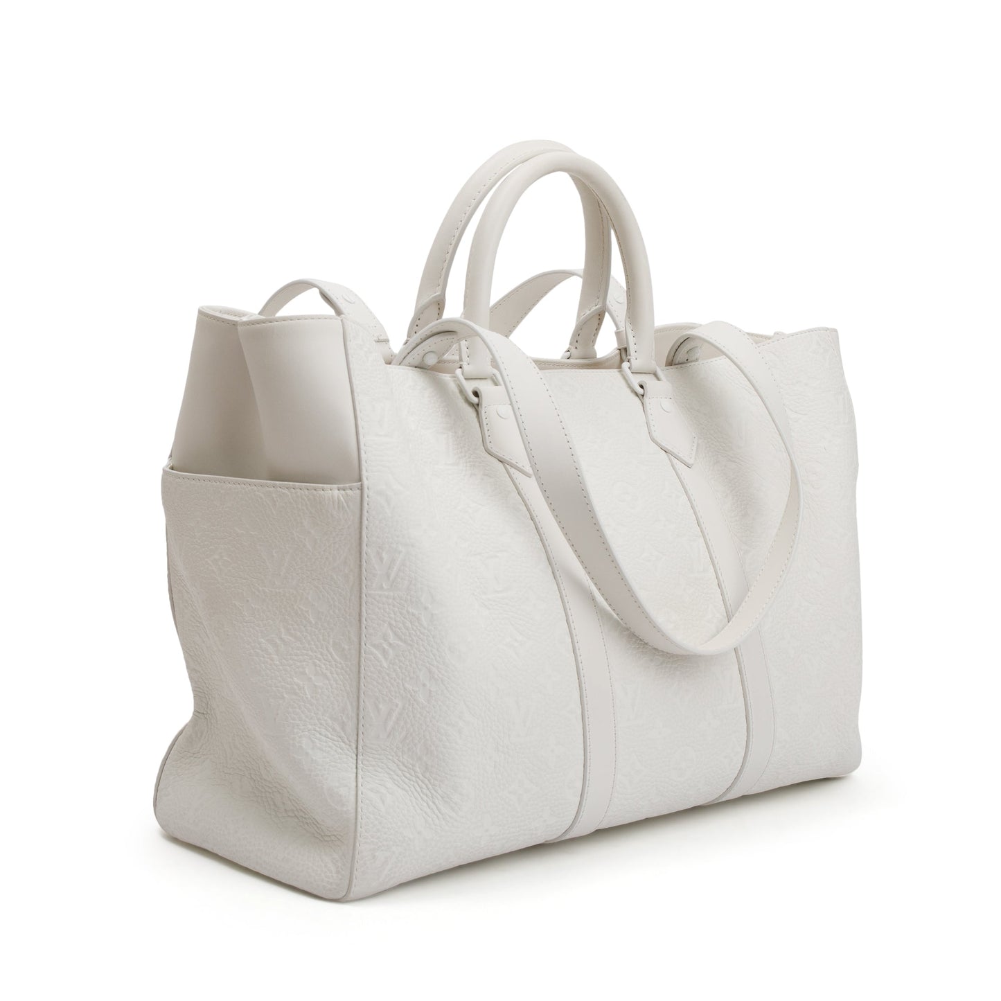 Louis Vuitton 2020 Embossed Monogram Taurillon Sac Plat 24H
