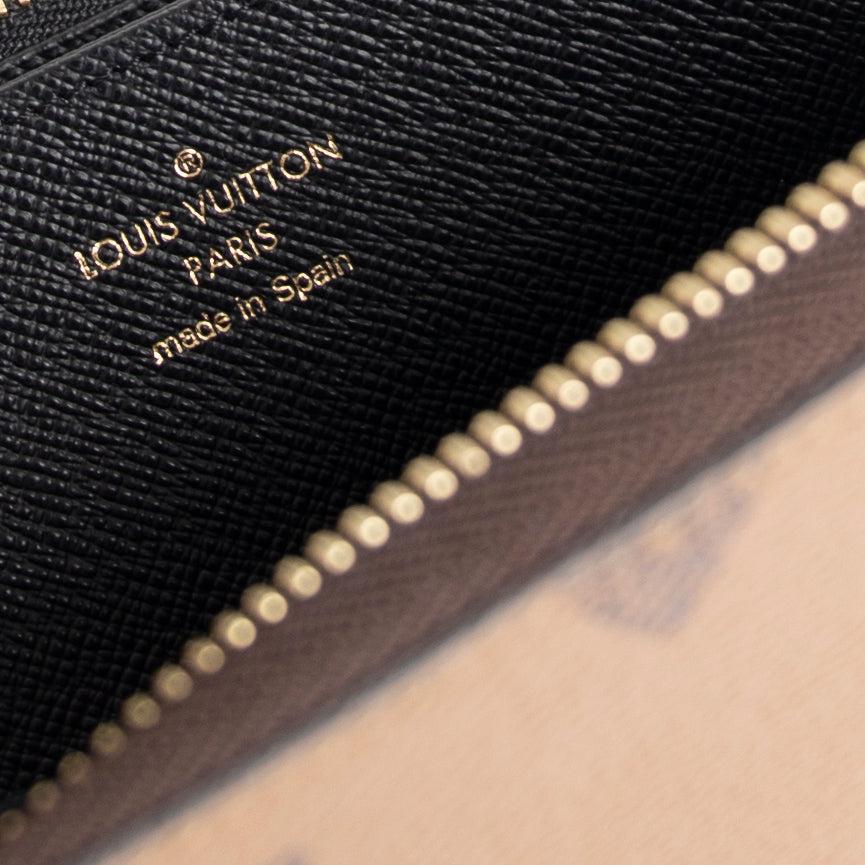 Louis Vuitton 2020 Giant Monogram Reverse Zippy Wallet