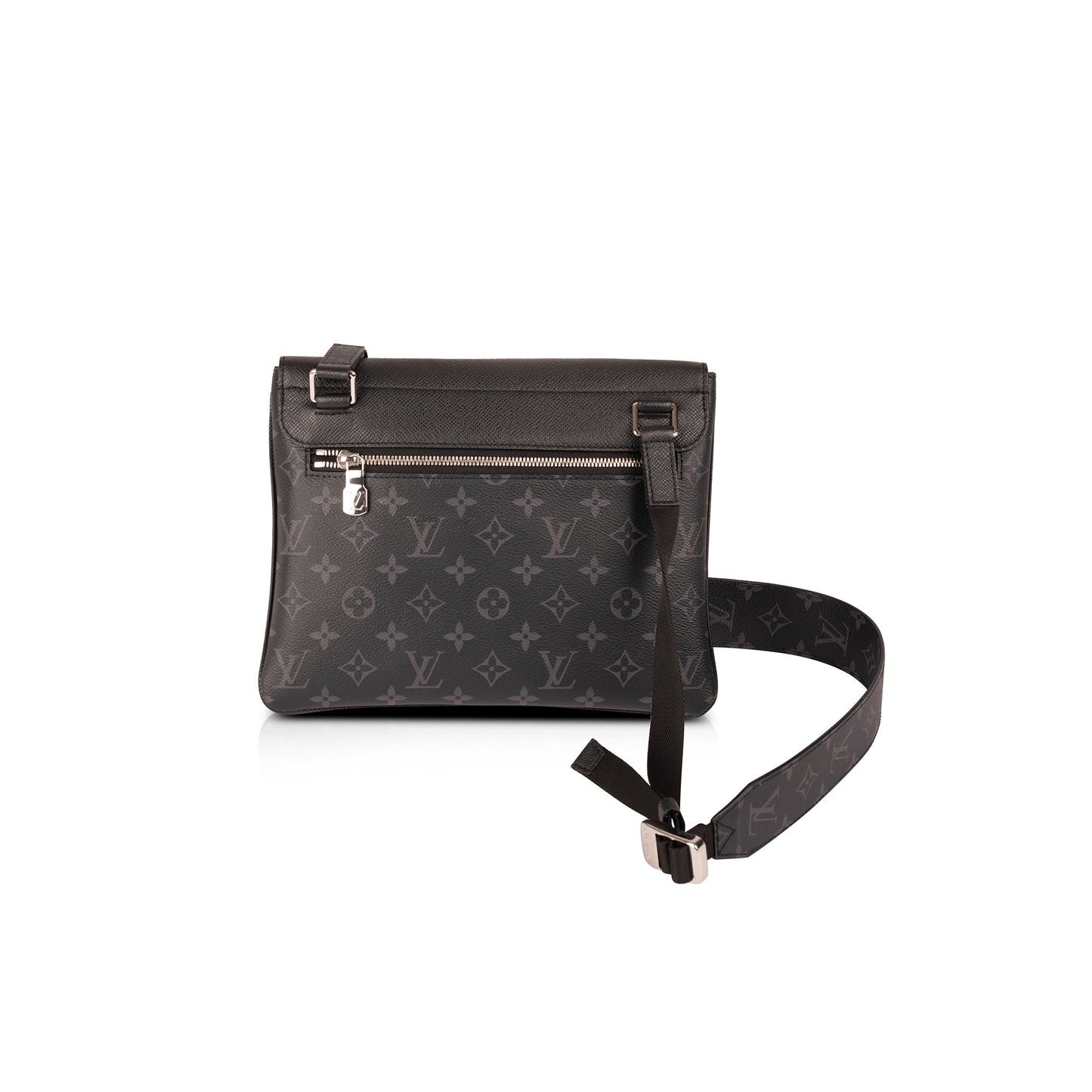 Louis Vuitton 2020 Monogram Eclipse Outdoor Flap Messenger Bag