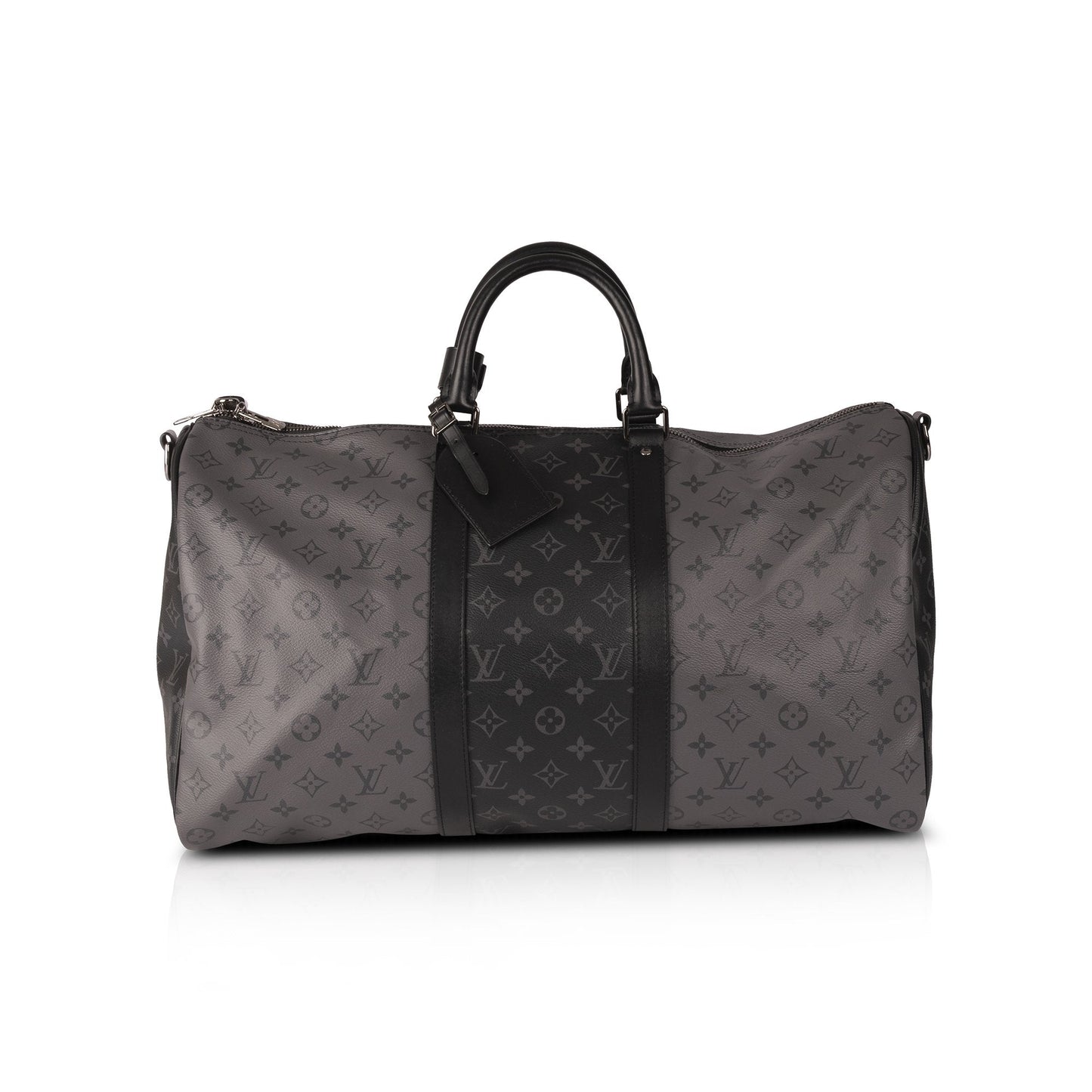 Louis Vuitton 2020 Monogram Eclipse Reverse Keepall Bandouliere 50