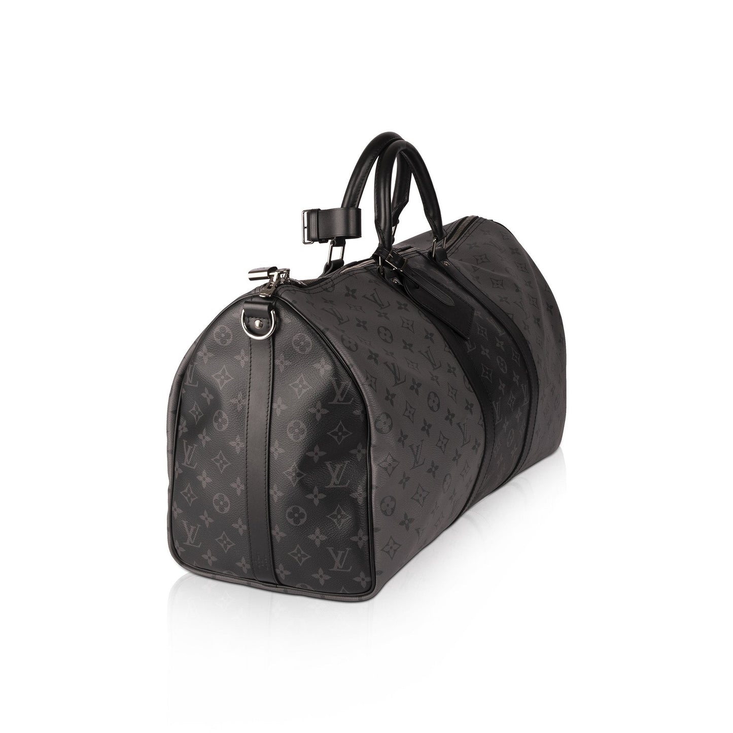 Louis Vuitton 2020 Monogram Eclipse Reverse Keepall Bandouliere 50