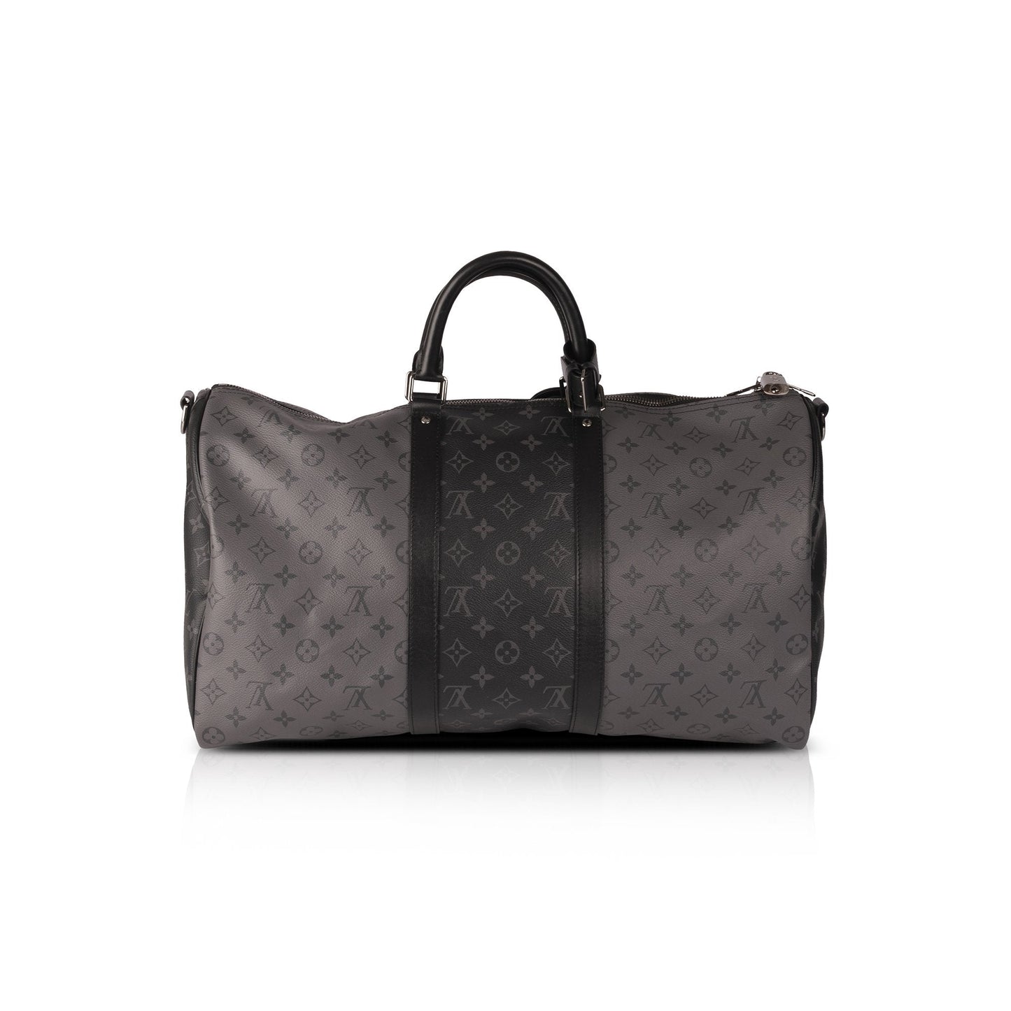 Louis Vuitton 2020 Monogram Eclipse Reverse Keepall Bandouliere 50