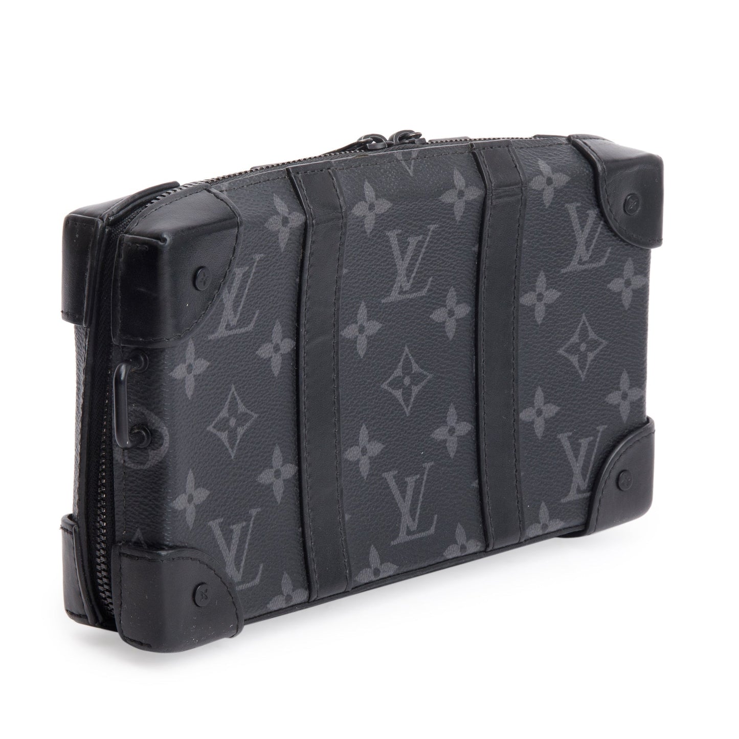 Louis Vuitton 2020 Monogram Eclipse Soft Trunk Wallet Crossbody