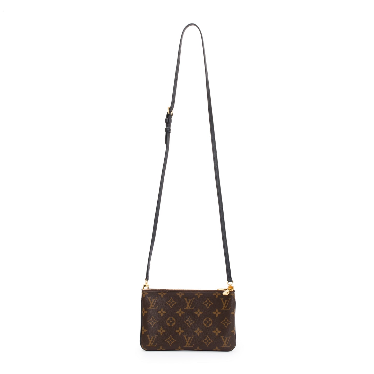 Louis Vuitton 2020 Monogram Giant Reverse & Monogram Double Zip Pochette