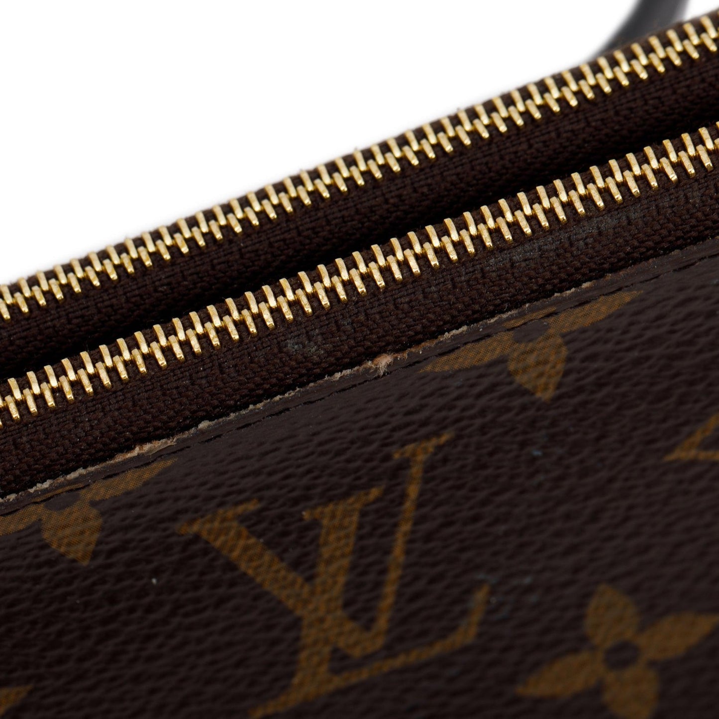 Louis Vuitton 2020 Monogram Giant Reverse & Monogram Double Zip Pochette