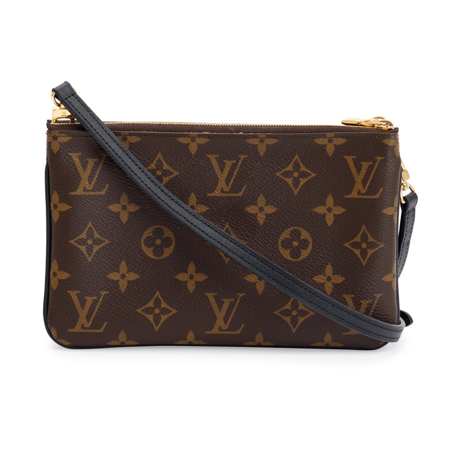 Louis Vuitton 2020 Monogram Giant Reverse & Monogram Double Zip Pochette
