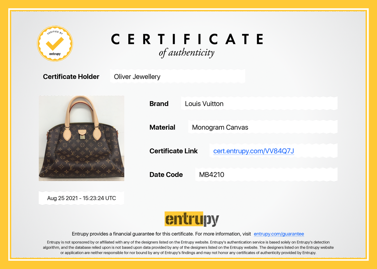 Louis Vuitton 2020 Monogram Rivoli MM