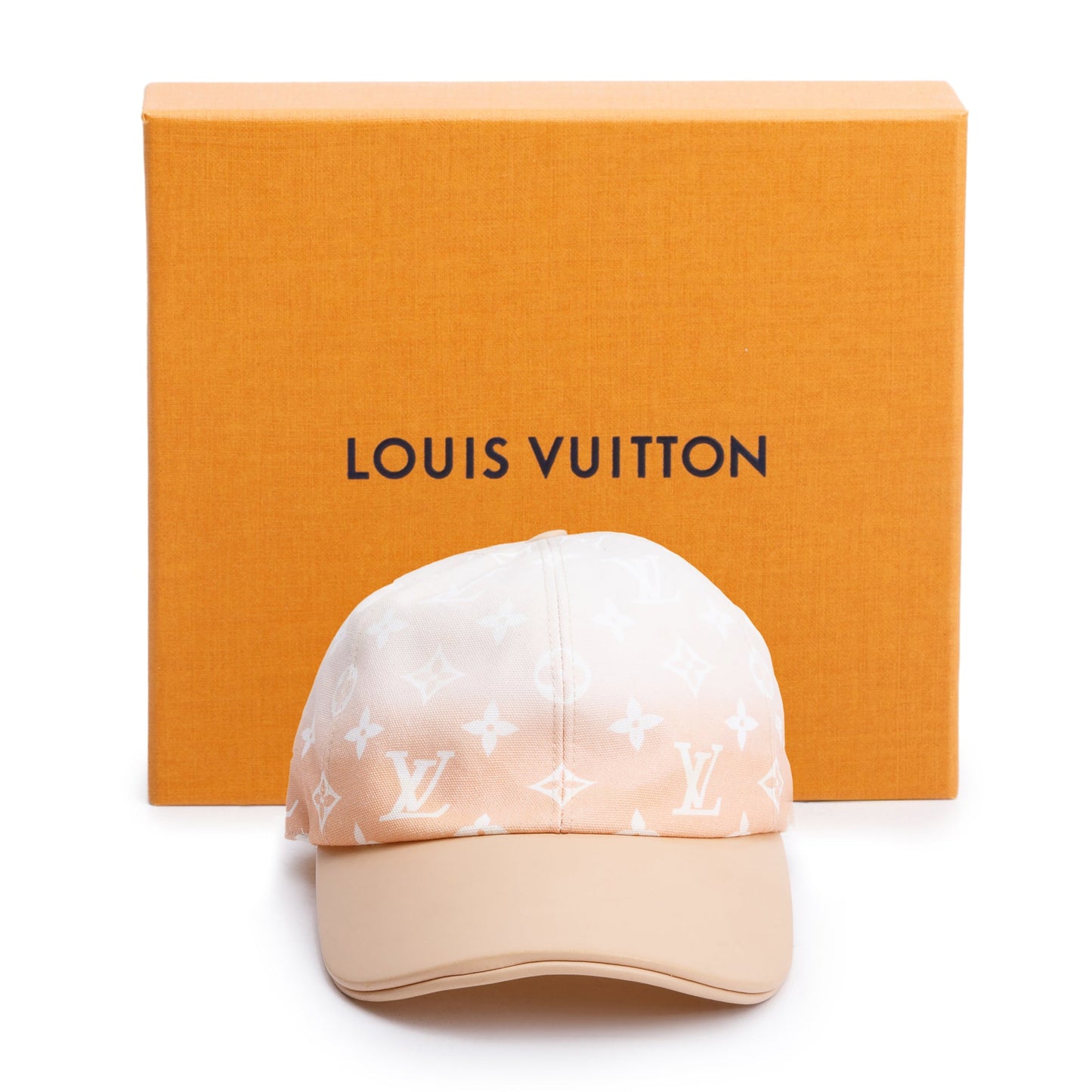 Louis Vuitton 2020 Neutral Monogram 'By The Pool' Gradient Cap