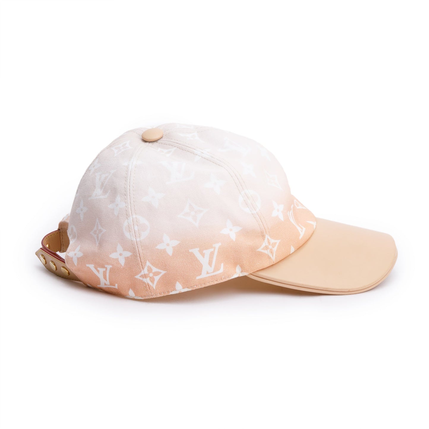 Louis Vuitton 2020 Neutral Monogram 'By The Pool' Gradient Cap