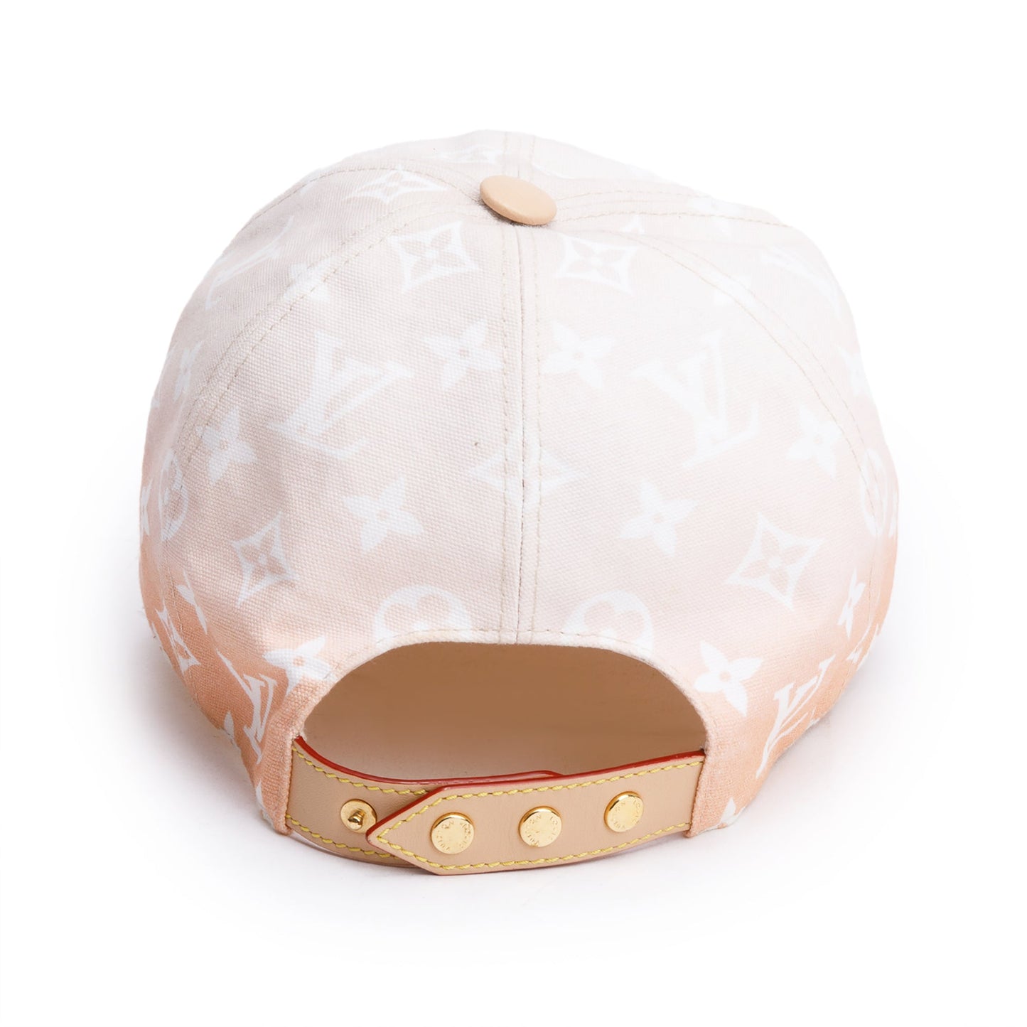 Louis Vuitton 2020 Neutral Monogram 'By The Pool' Gradient Cap