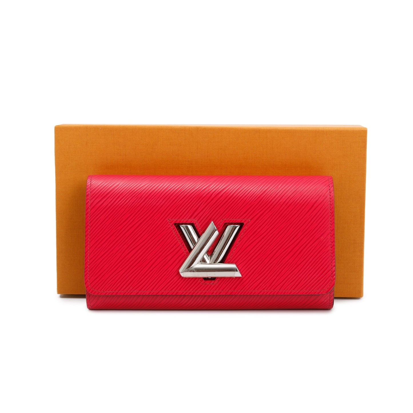 Louis Vuitton 2020 Pink Epi Leather Twist Wallet