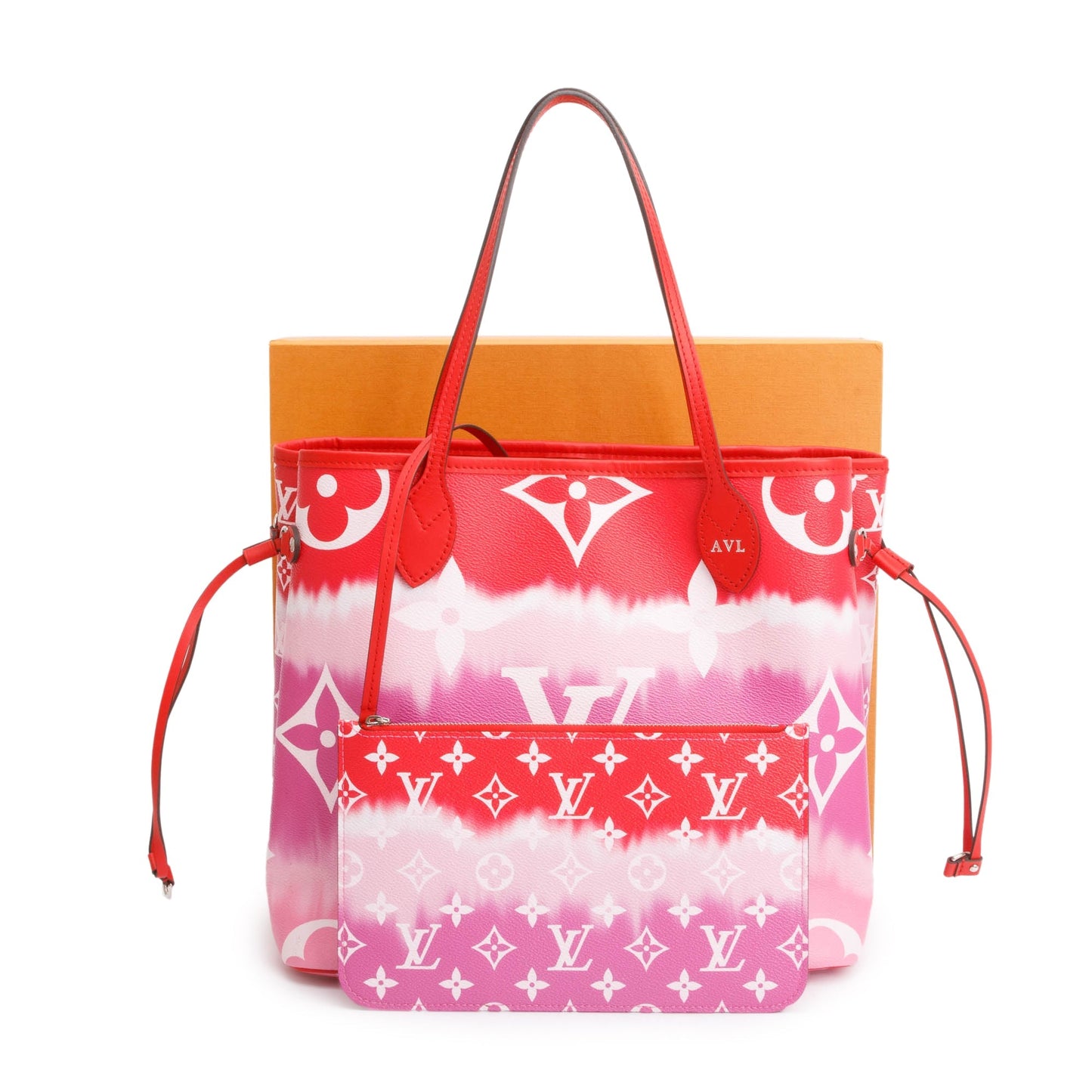 Louis Vuitton 2020 Red/Pink Monogram Escale Neverfull MM