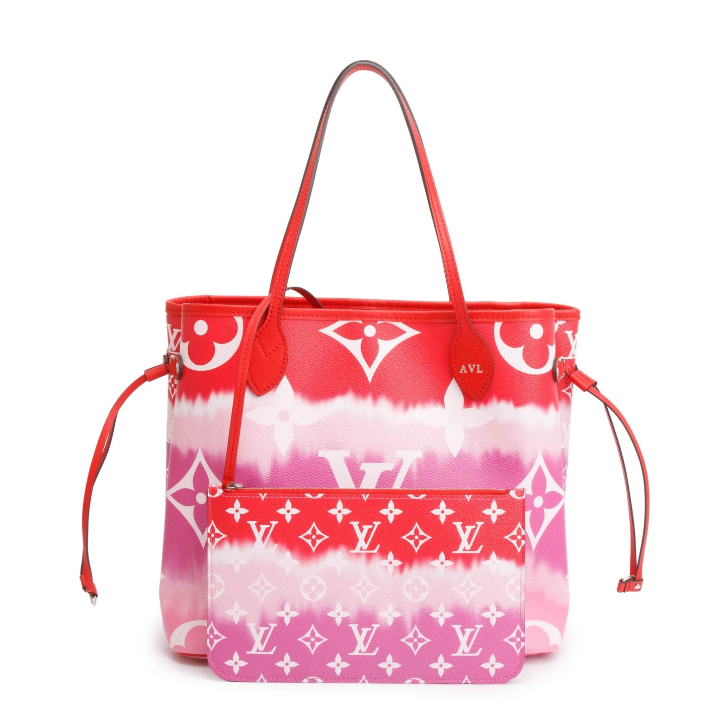 Louis Vuitton 2020 Red/Pink Monogram Escale Neverfull MM