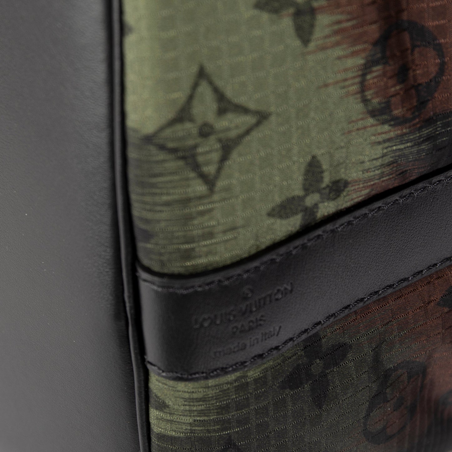 Louis Vuitton 2020 Virgil Abloh Monogram Camouflage Keepall Bandouliere 50