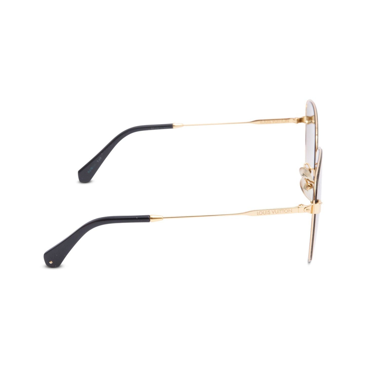 Louis Vuitton 2020 Z1305E Gold Plated A Nous Deux Pilot Sunglasses