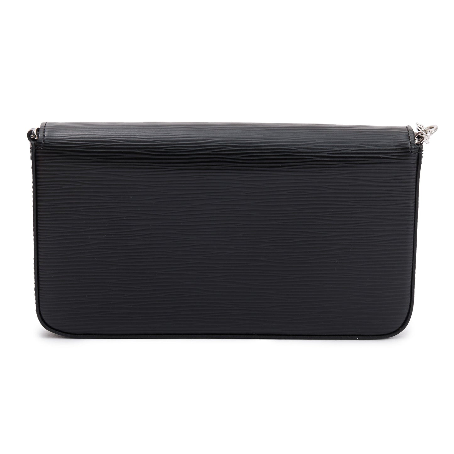 Louis Vuitton 2021 Black Epi Leather Felicie Pochette Bag