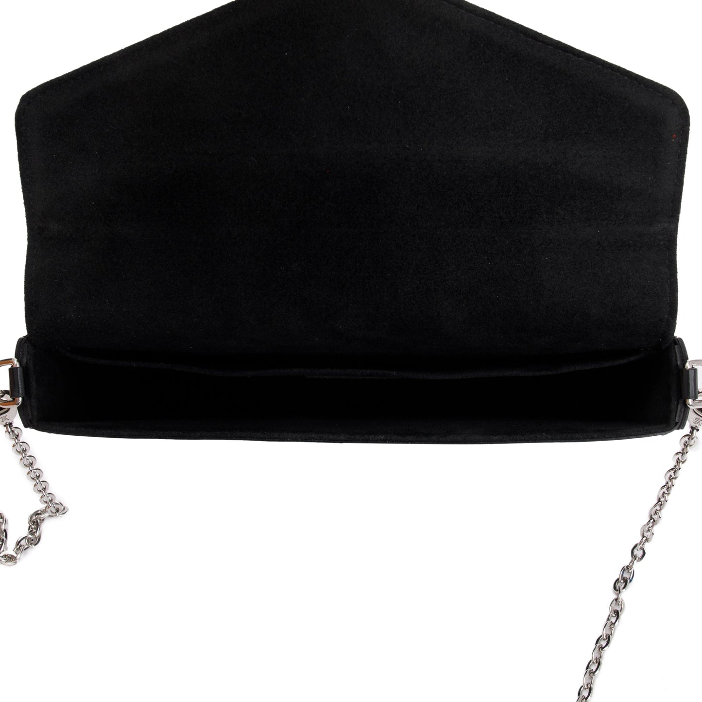 Louis Vuitton 2021 Black Epi Leather Felicie Pochette Bag