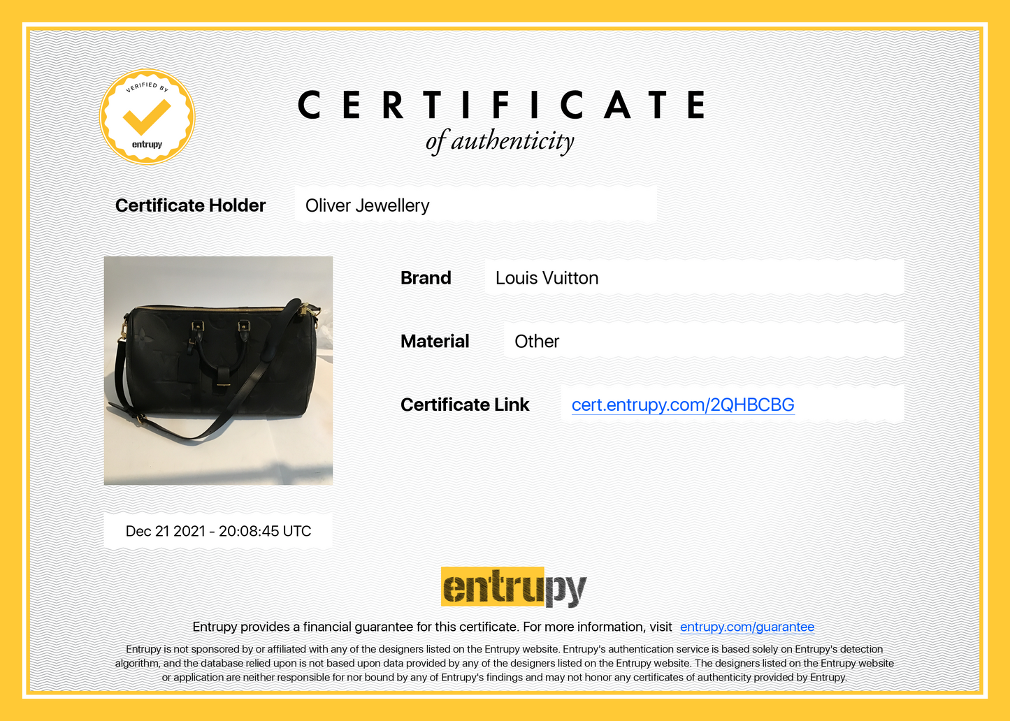 Louis Vuitton 2021 Black Monogram Empreinte Giant Leather Keepall Bandouliere 45