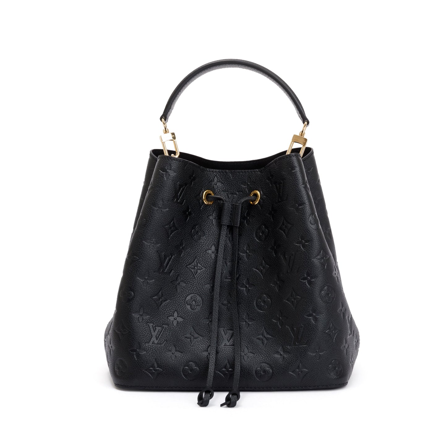 Louis Vuitton 2021 Black Monogram Empreinte Leather Neonoe MM