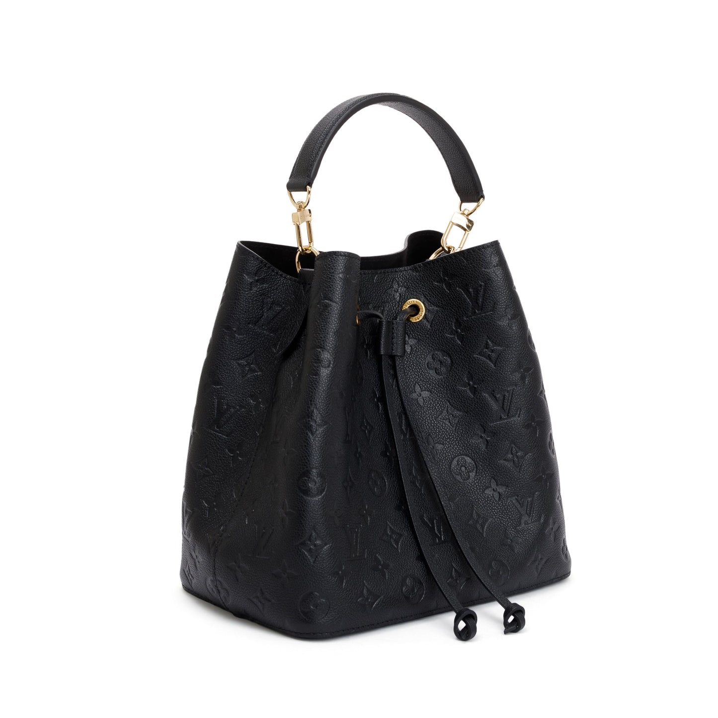 Louis Vuitton 2021 Black Monogram Empreinte Leather Neonoe MM