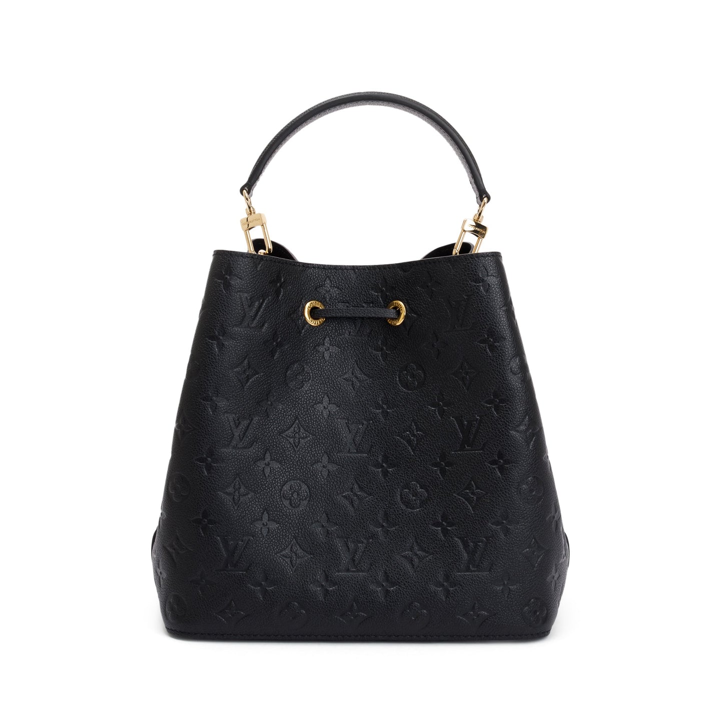 Louis Vuitton 2021 Black Monogram Empreinte Leather Neonoe MM
